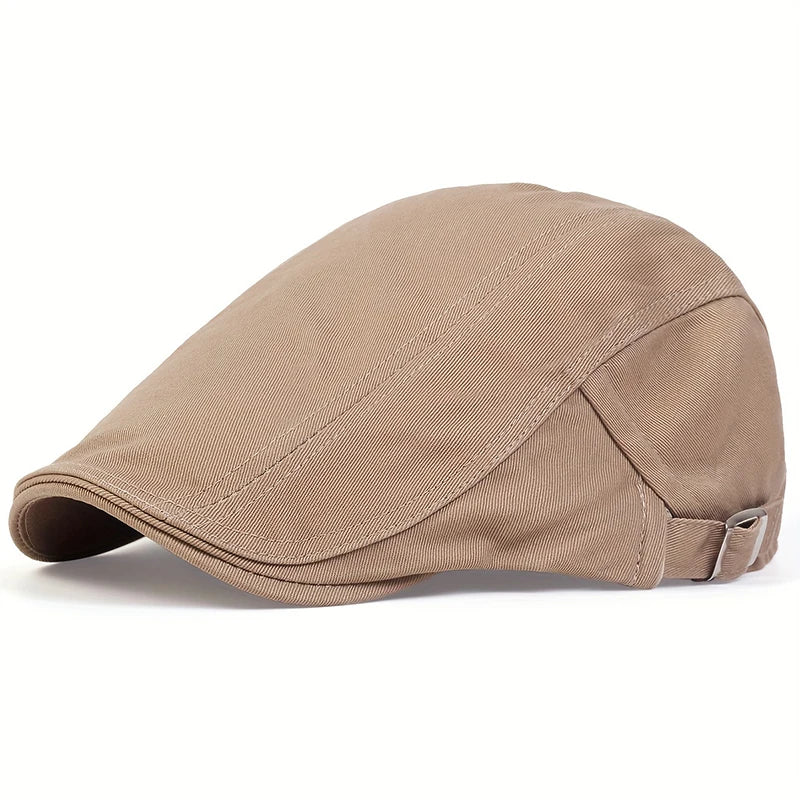 Classic Driver Cap - Beige