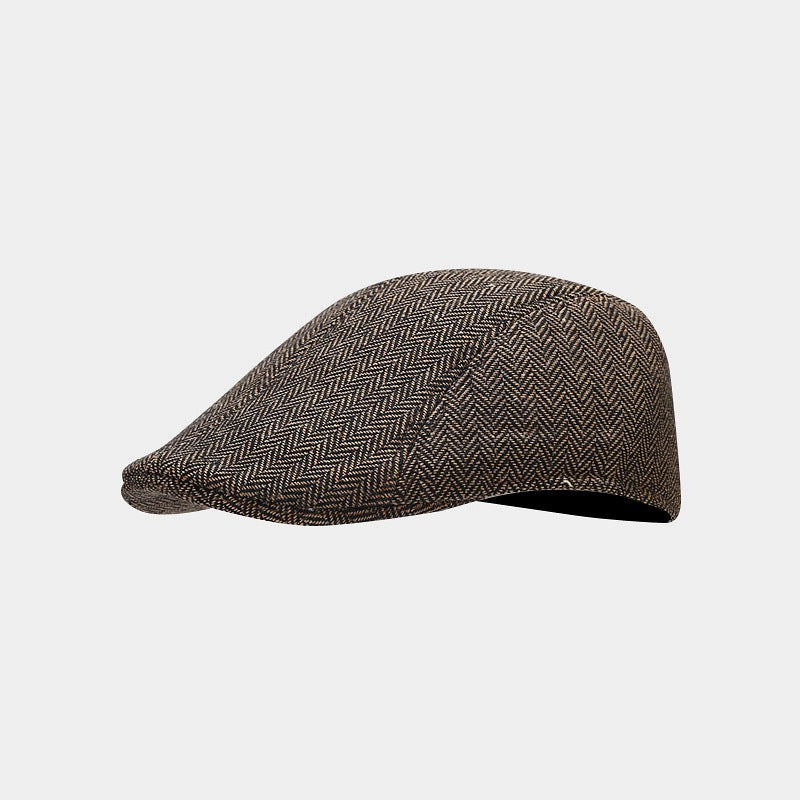 Herringbone Bush Cap - Tobacco Brown