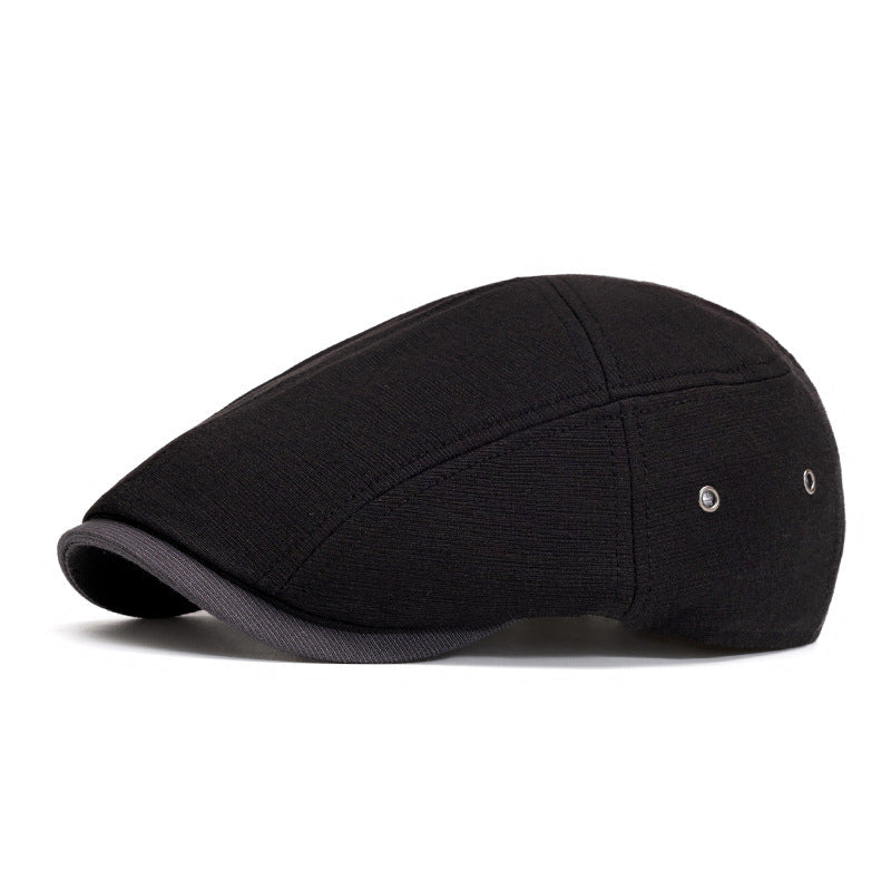 Cotton Tradesman Cap - Coal Black
