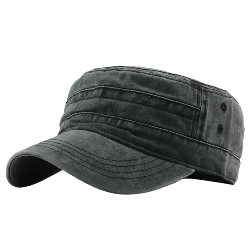 Field Cotton Cap - Coal Black