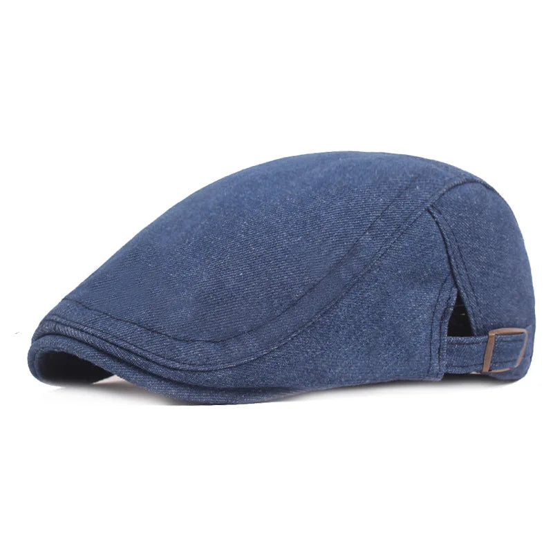 Raw Denim Cap - Denim Blue