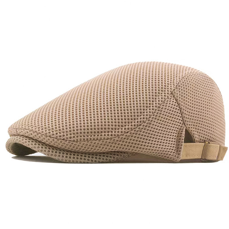 Breathable Mesh Cap - Beige