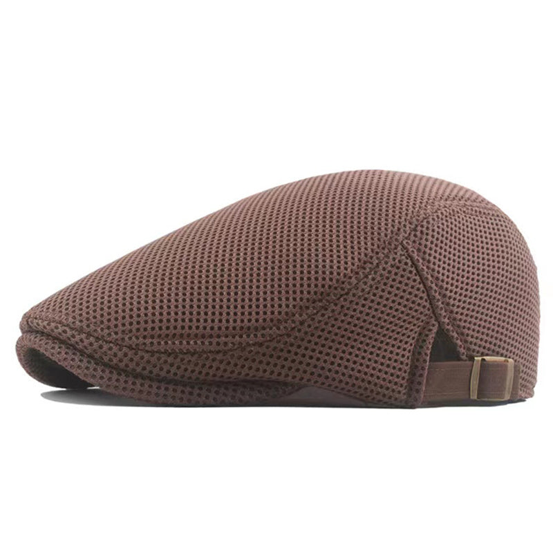 Breathable Mesh Cap - Tobacco Brown