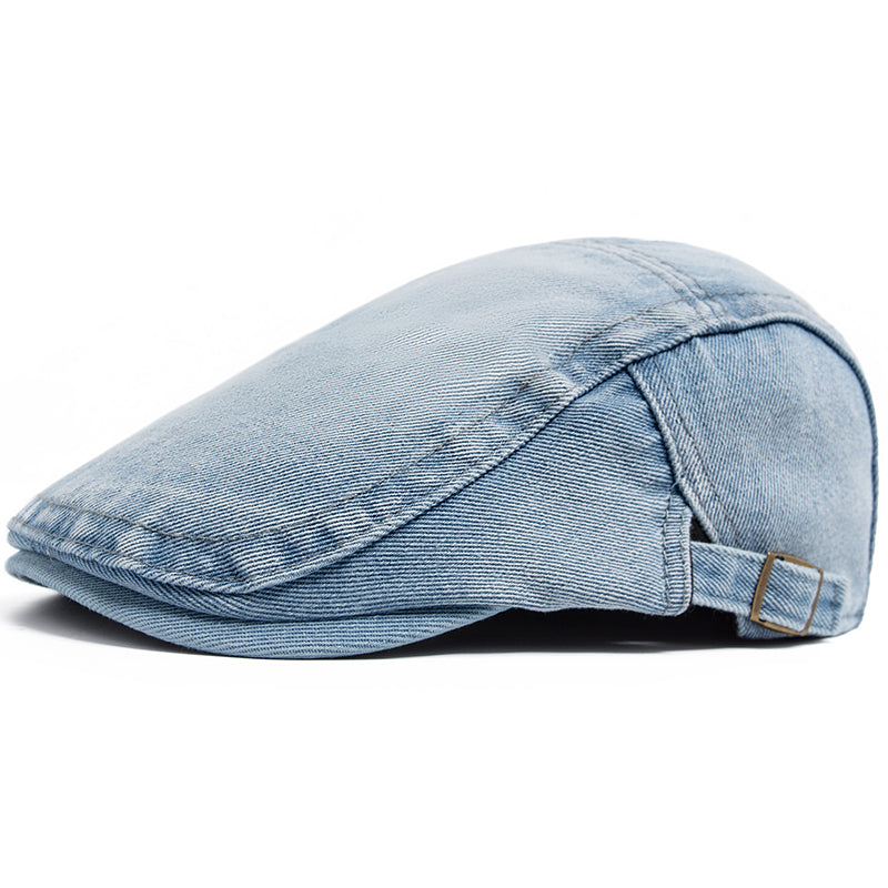 Stonewash Denim Cap - Cloud Blue