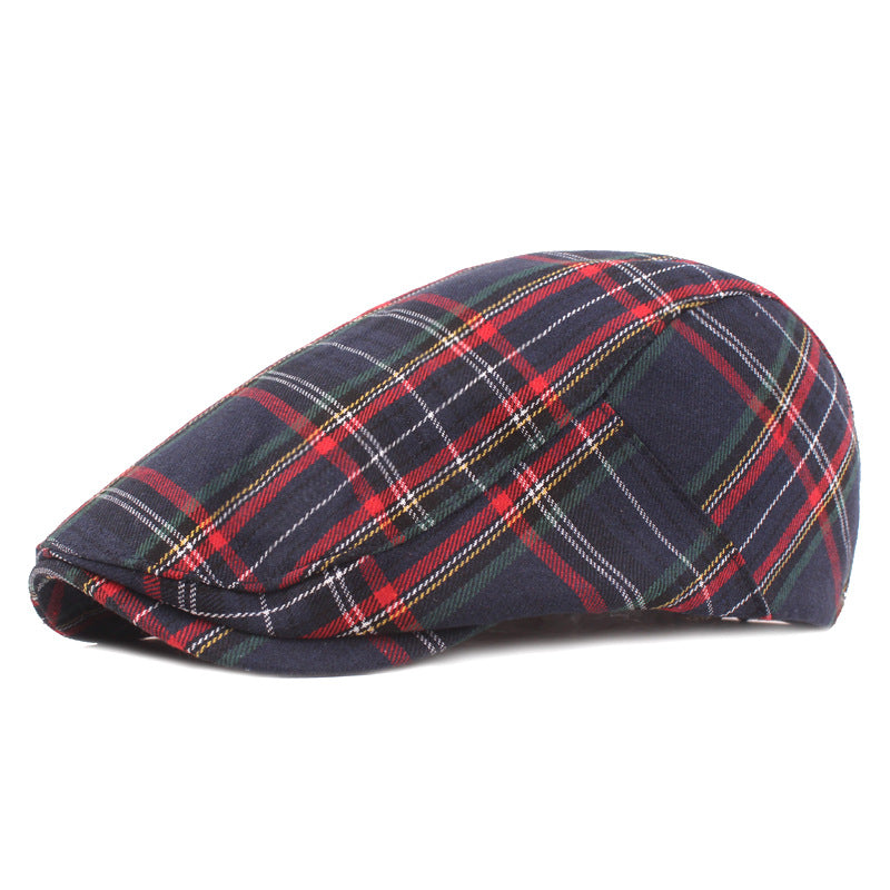 Tartan Highland Cap - Coal Black