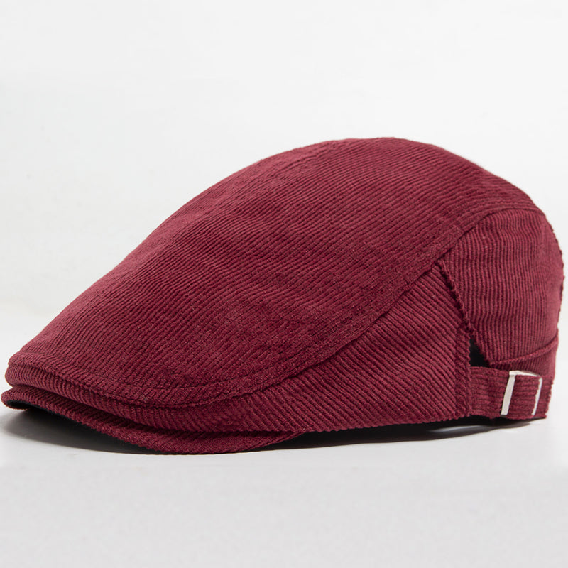 Corduroy Vintage Cap - Red