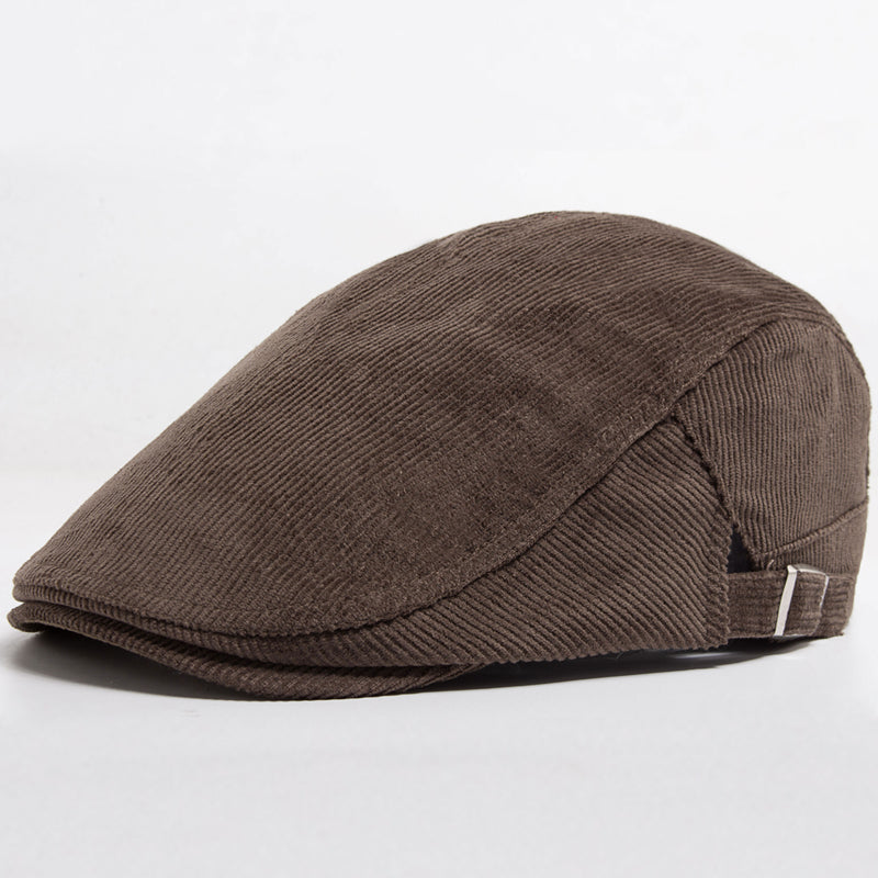 Corduroy Vintage Cap - Tobacco Brown