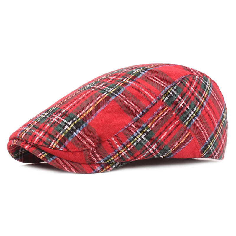 Tartan Highland Cap - Red