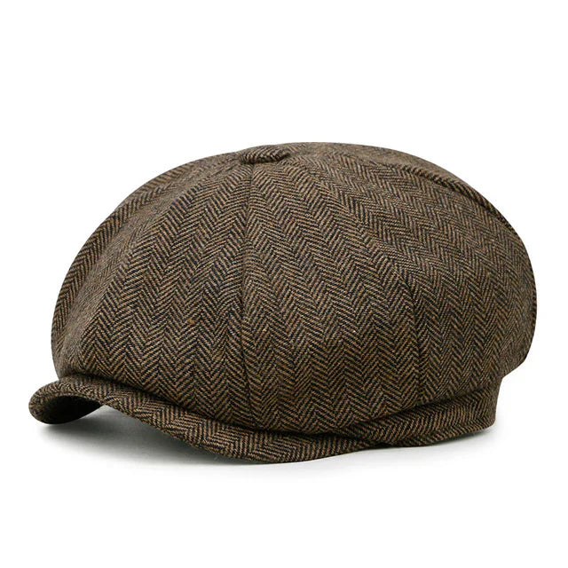Peaky Cap - Tobacco Brown