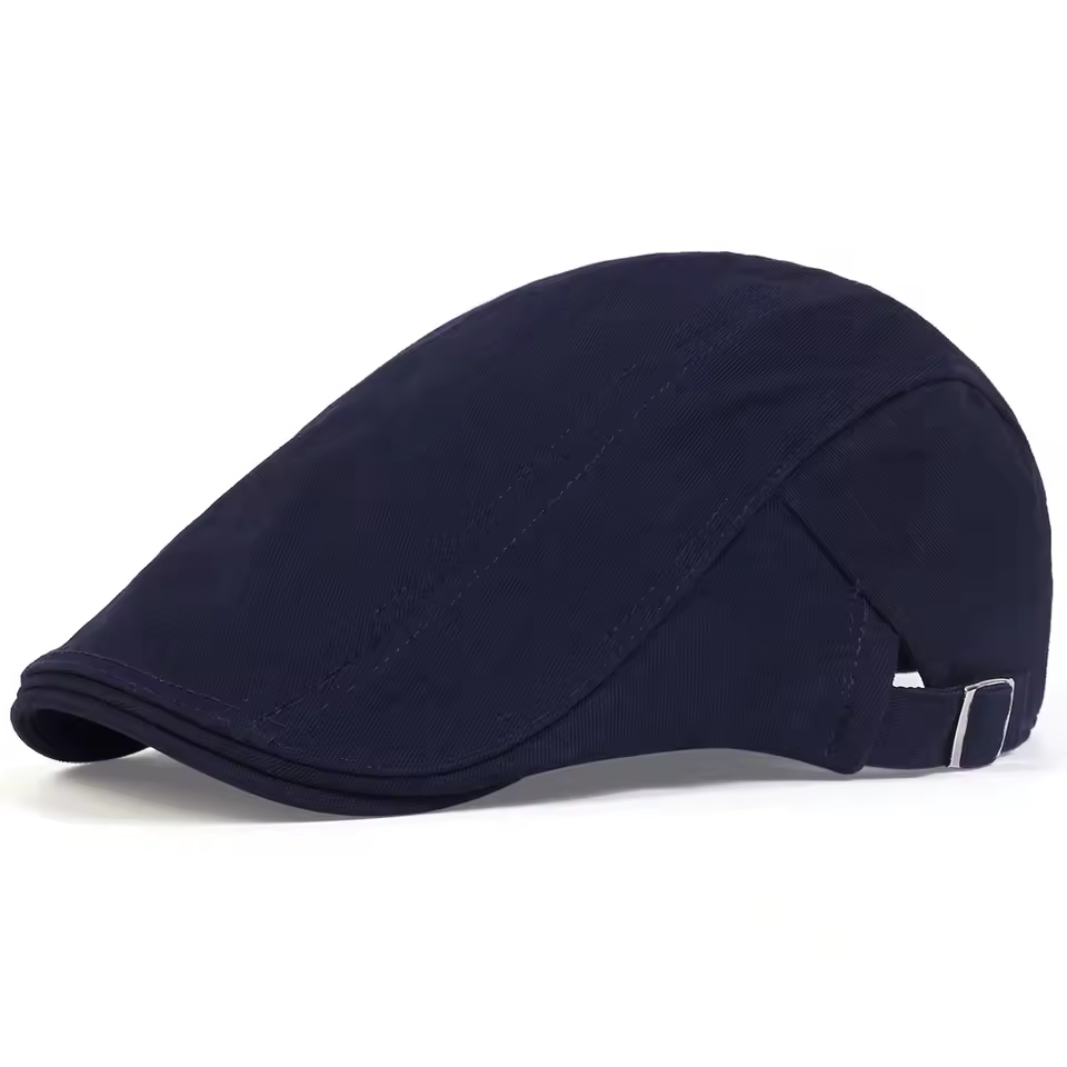 Classic Driver Cap - Denim Blue