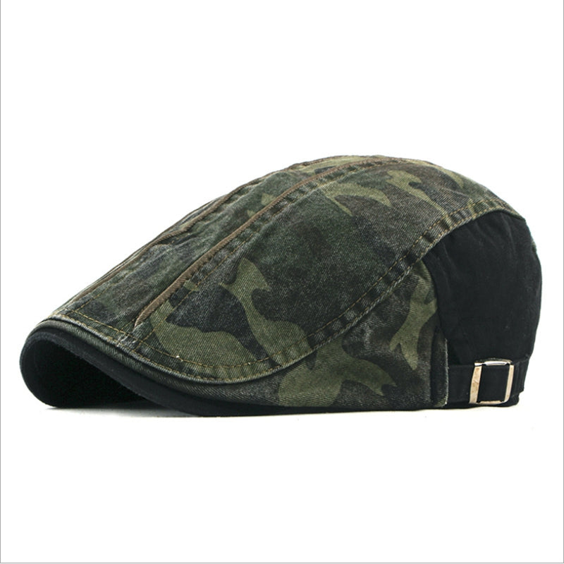 Camo Cotton Cap - Army Green