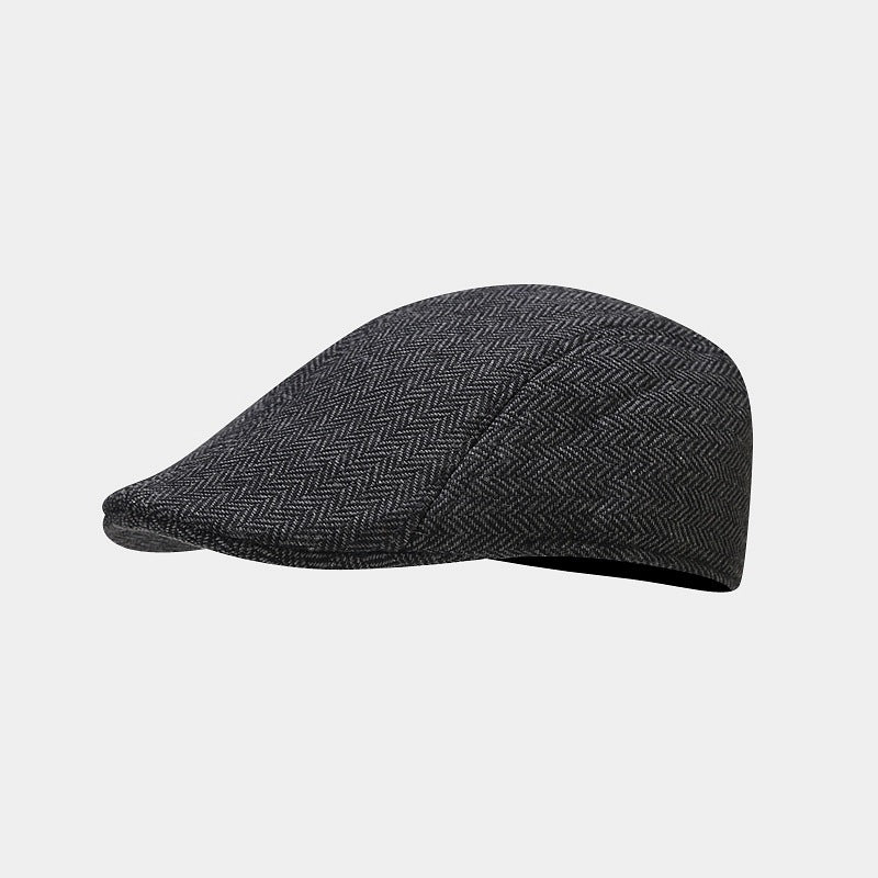 Herringbone Bush Cap - Coal Black