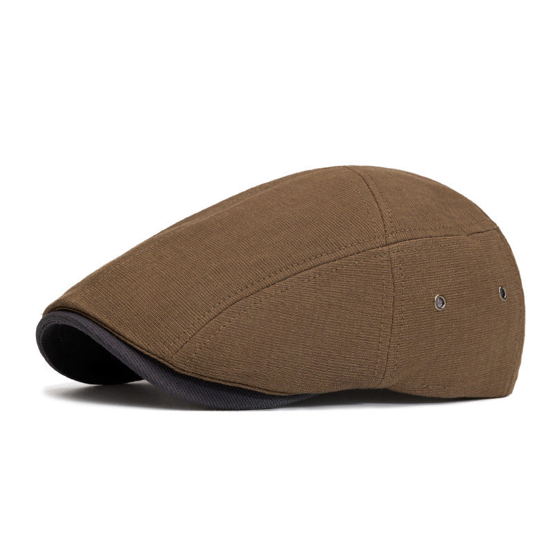 Cotton Tradesman Cap - Tobacco Brown