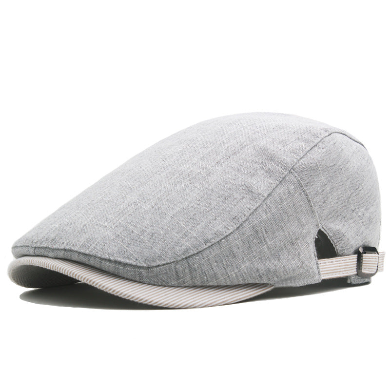 Coastal Linen Cap - Ash Grey