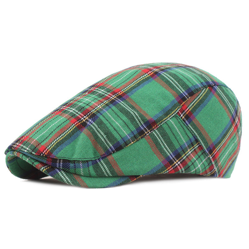 Tartan Highland Cap - Green