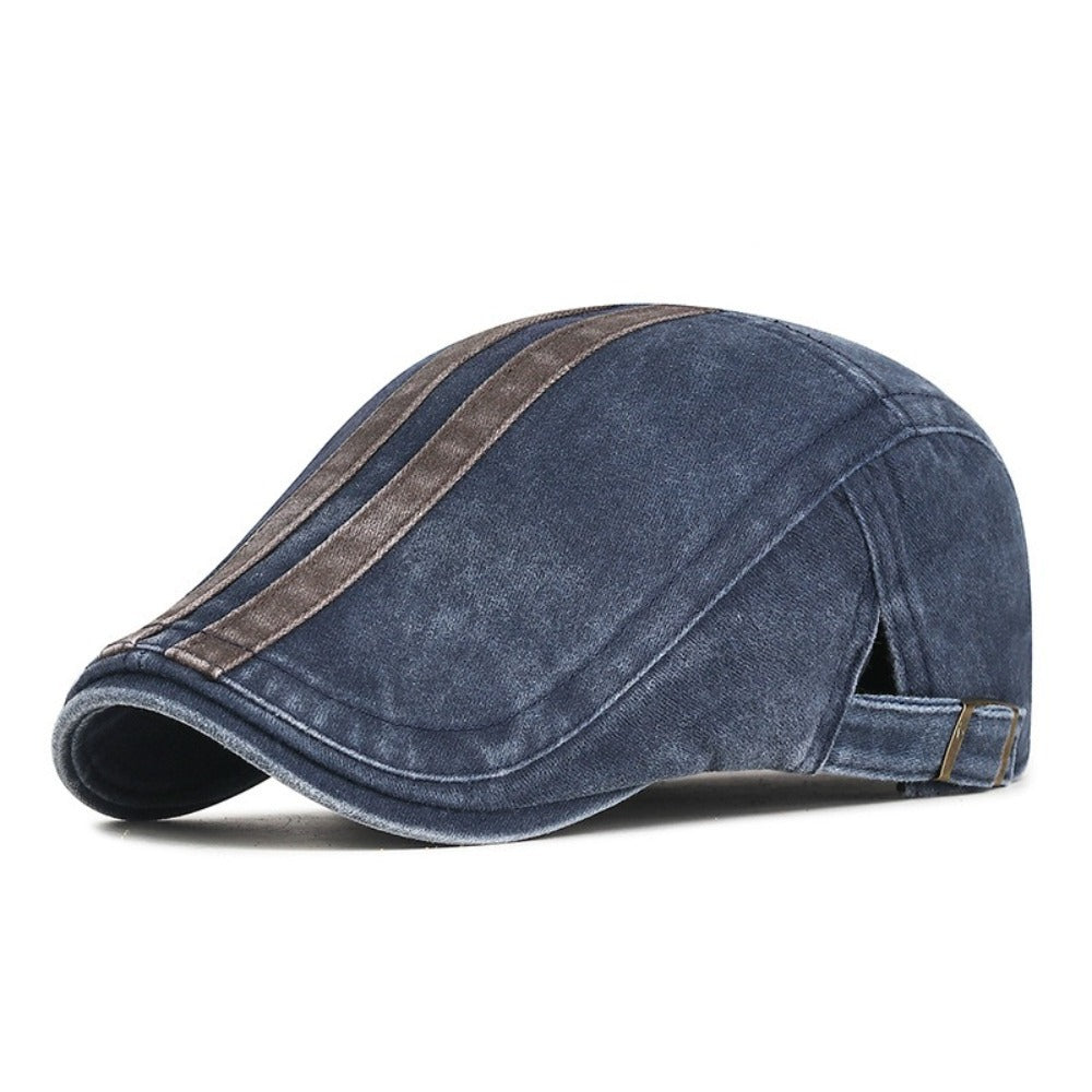 Denim Strip Cap - Denim Blue