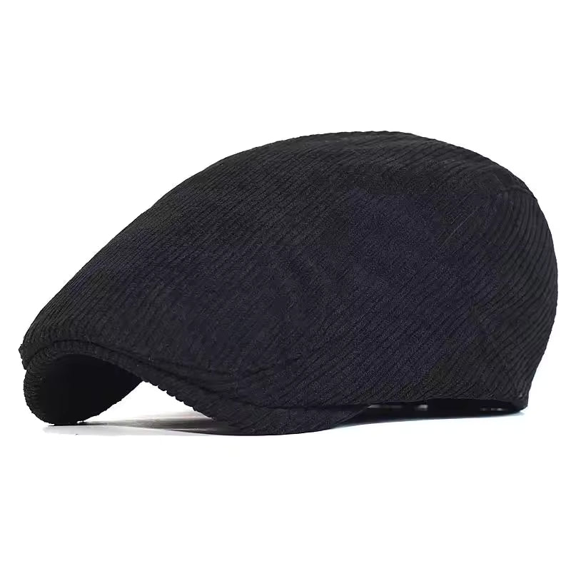 Corduroy Heritage Cap - Coal Black