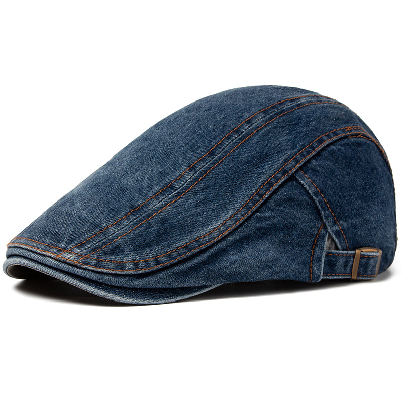 Denim Stitch Cap - Denim Blue