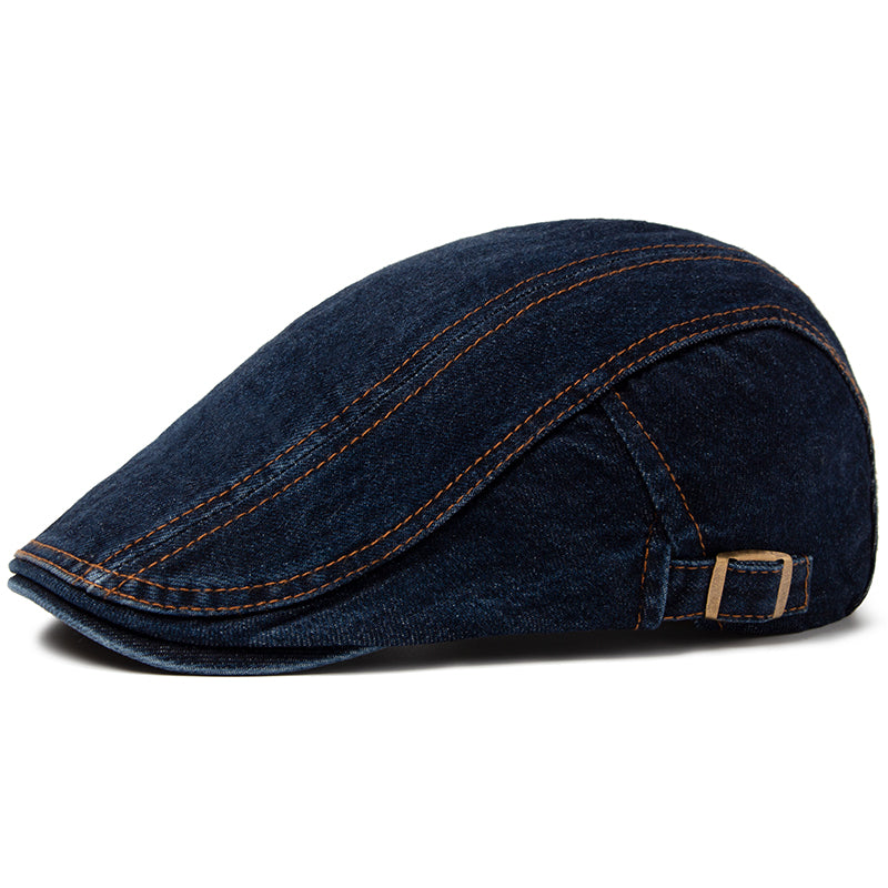 Denim Stitch Cap - Blue
