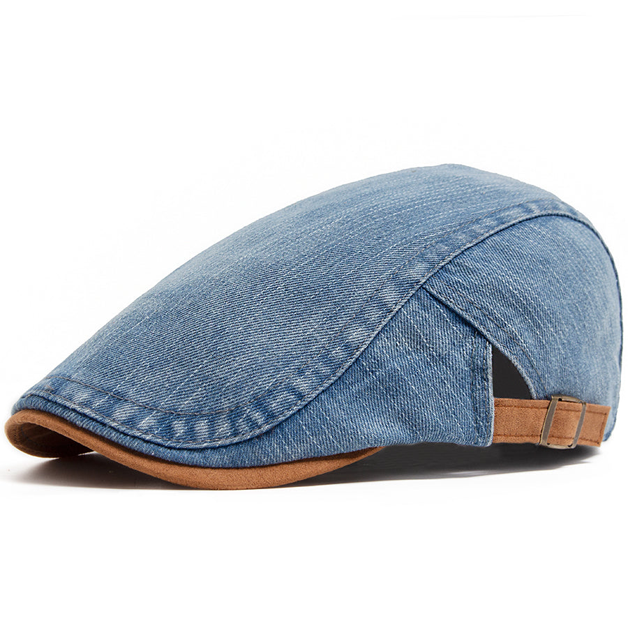 Denim Workwear Cap - Sky Blue